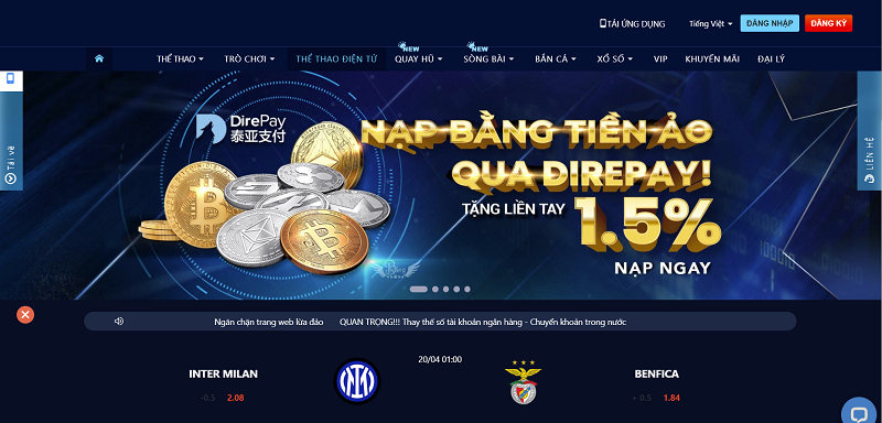 BWING - Nh&agrave; c&aacute;i lu&ocirc;n nằm top đầu nh&agrave; c&aacute;i uy t&iacute;n tại Việt Nam