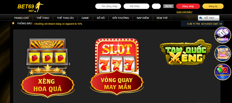 Bet69 &ndash; Xem k&egrave;o b&oacute;ng đ&aacute;, trải nghiệm c&aacute; cược hot nhất