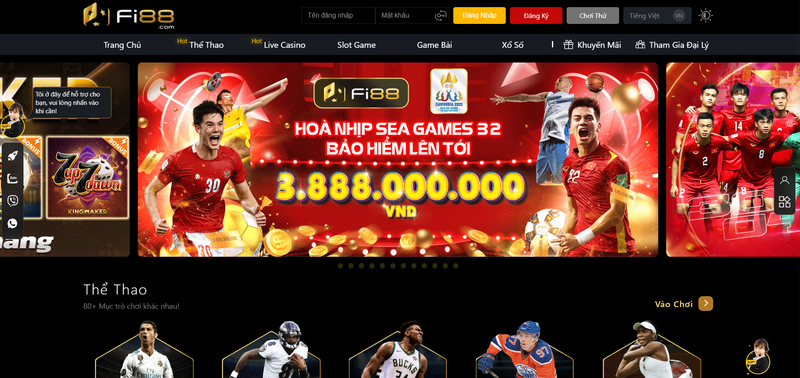 FI88 - S&acirc;n chơi c&aacute; cược thể thao, l&ocirc; đề trực tuyến h&agrave;ng đầu