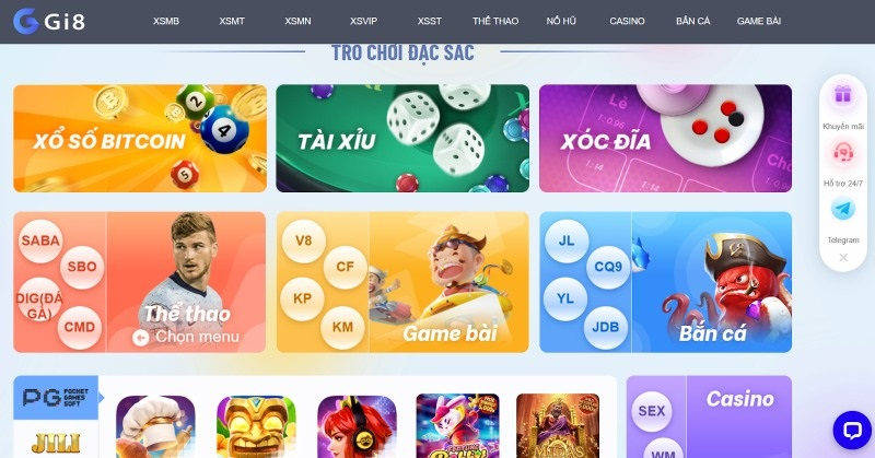 Gi8 &ndash; Nh&agrave; c&aacute;i l&ocirc; đề si&ecirc;u uy t&iacute;n với tỷ lệ cược 1 ăn 99