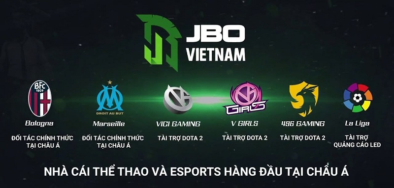 JBO - S&acirc;n chơi giải tr&iacute; Esport ti&ecirc;n phong tại Việt Nam