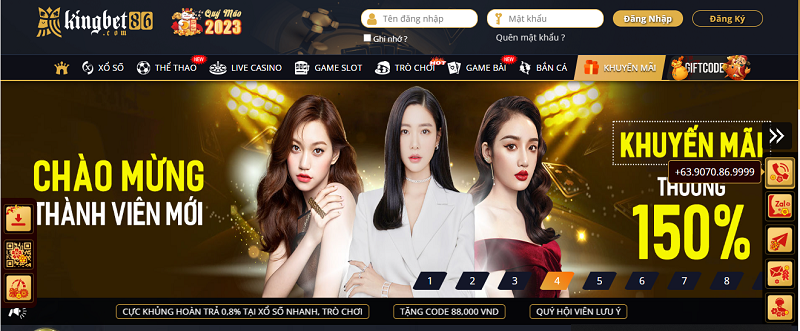 Kingbet86 &ndash; Lựa chọn tốt nhất của d&acirc;n s&agrave;nh game trực tuyến