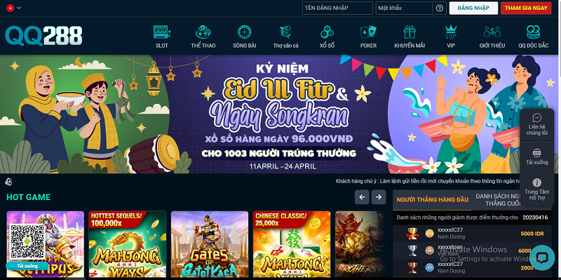 QQ288 &ndash; Nh&agrave; c&aacute;i số 1, S&acirc;n chơi c&aacute; cược đẳng cấp chuẩn quốc tế