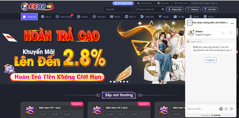 EE88 - Nh&agrave; c&aacute;i minh bạch v&agrave; uy t&iacute;n nhất Việt Nam