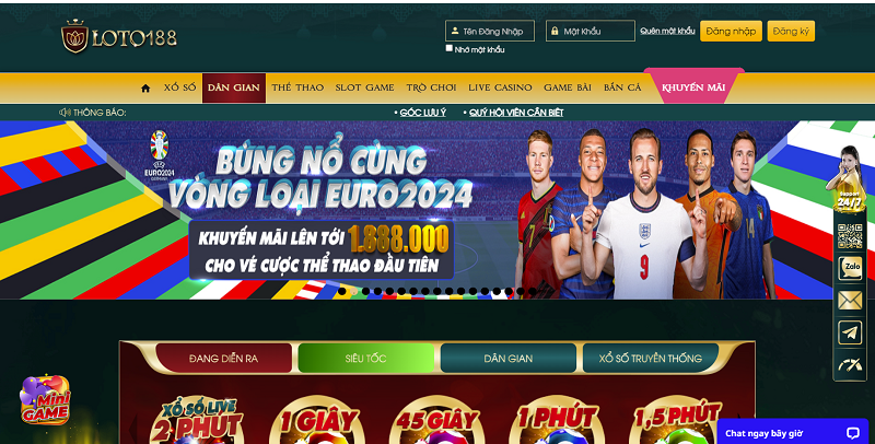 LOTO188 - Nh&agrave; c&aacute;i l&ocirc; đề minh bạch, hấp dẫn nhất Ch&acirc;u &Aacute;