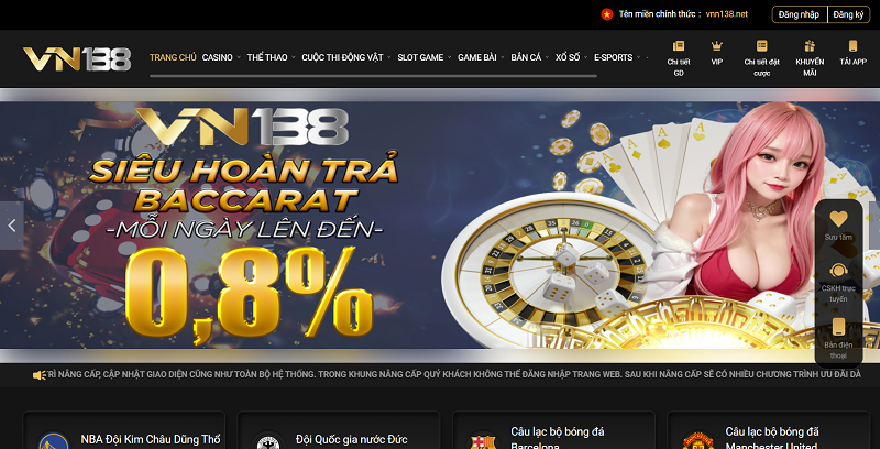 VN138 &ndash; Nh&agrave; c&aacute;i uy t&iacute;n đầy sức h&uacute;t với d&acirc;n cược Việt